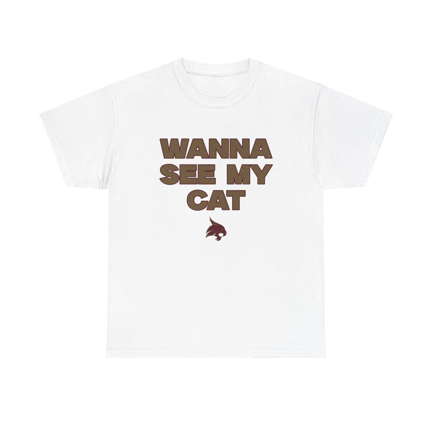 Wanna see my cat shirt