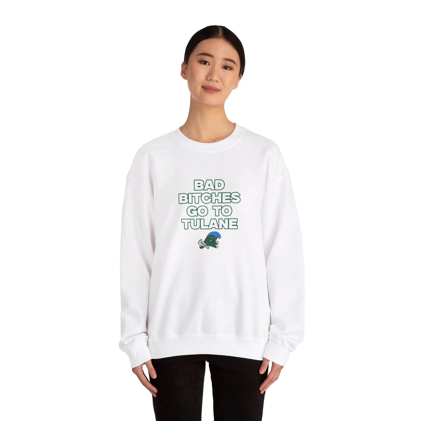 BB Go to Tulane Crewneck