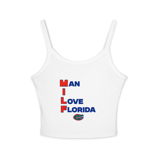 M.I.L.F Spaghetti Strap Tank Top