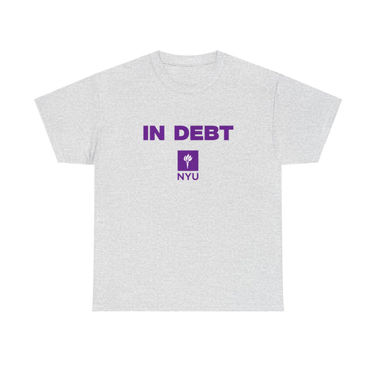 In debt shirt