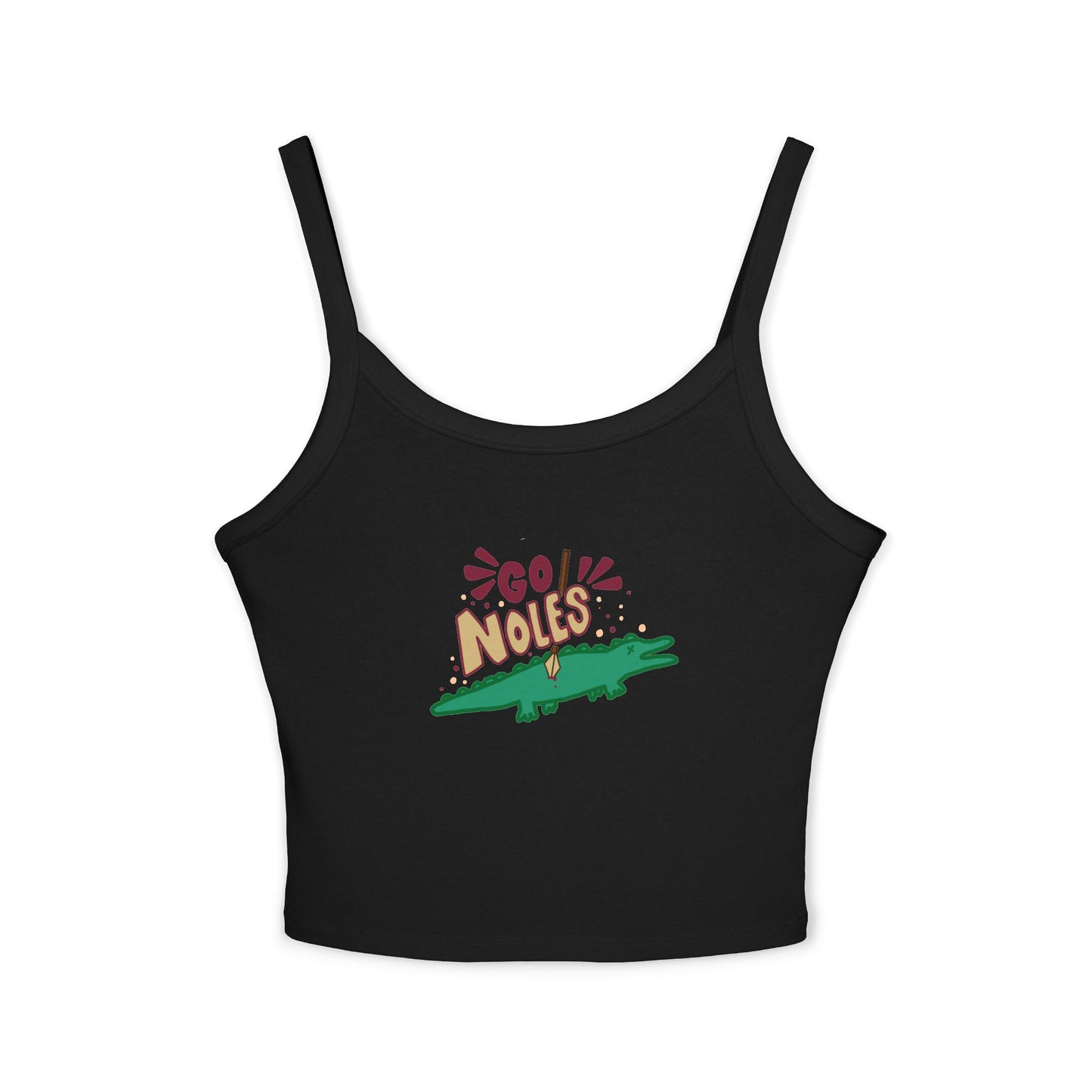 Gator Killer Doodle Spaghetti Strap Tank Top