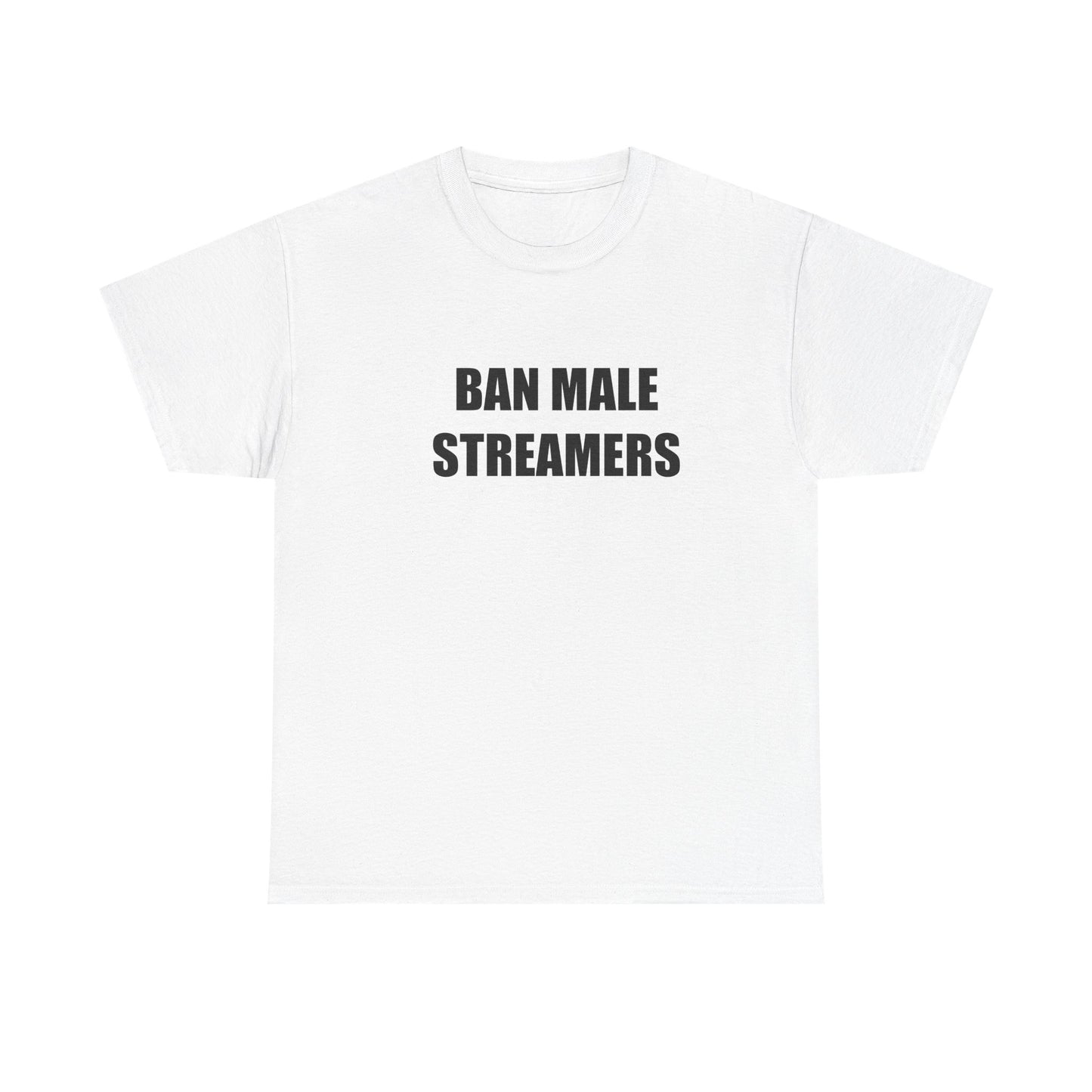 Ban Male Streamers T-shirt