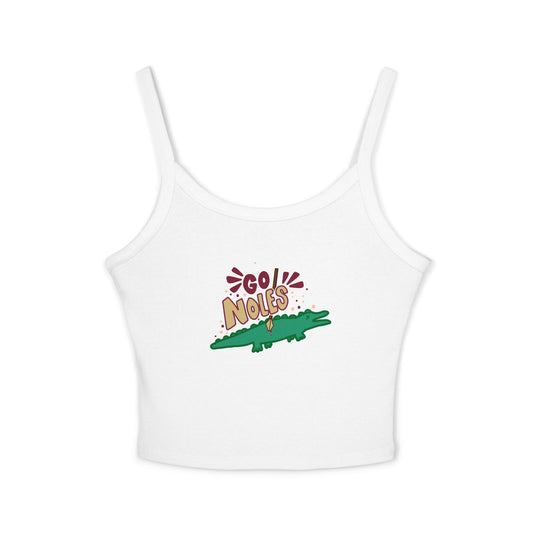 Gator Killer Doodle Spaghetti Strap Tank Top