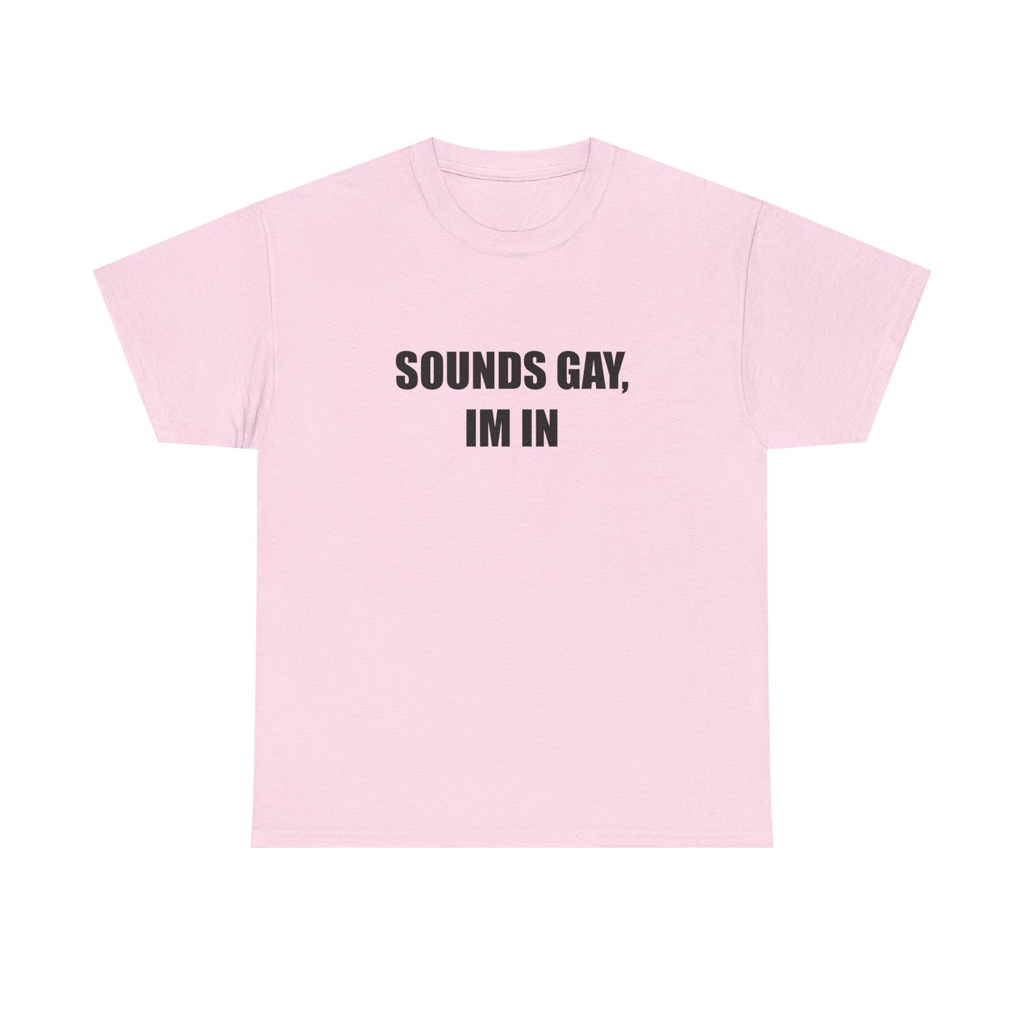 Sounds Gay, Im in Tshirt