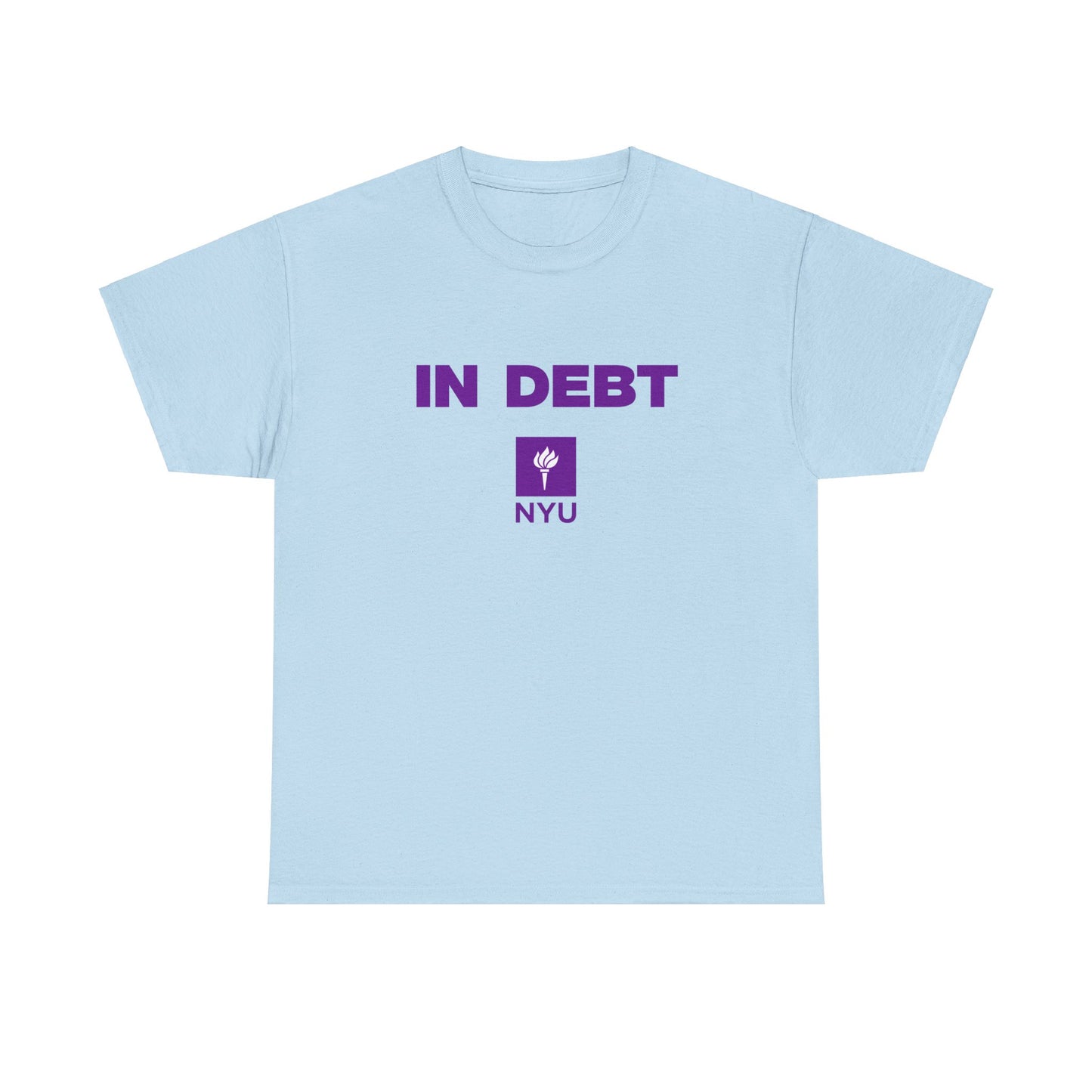 In debt shirt