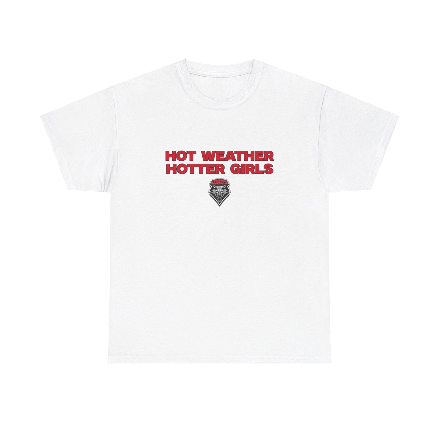 Hot weather hotter girls shirt