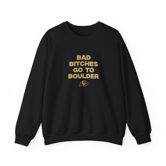 Bad B Go to Boulder Crewneck