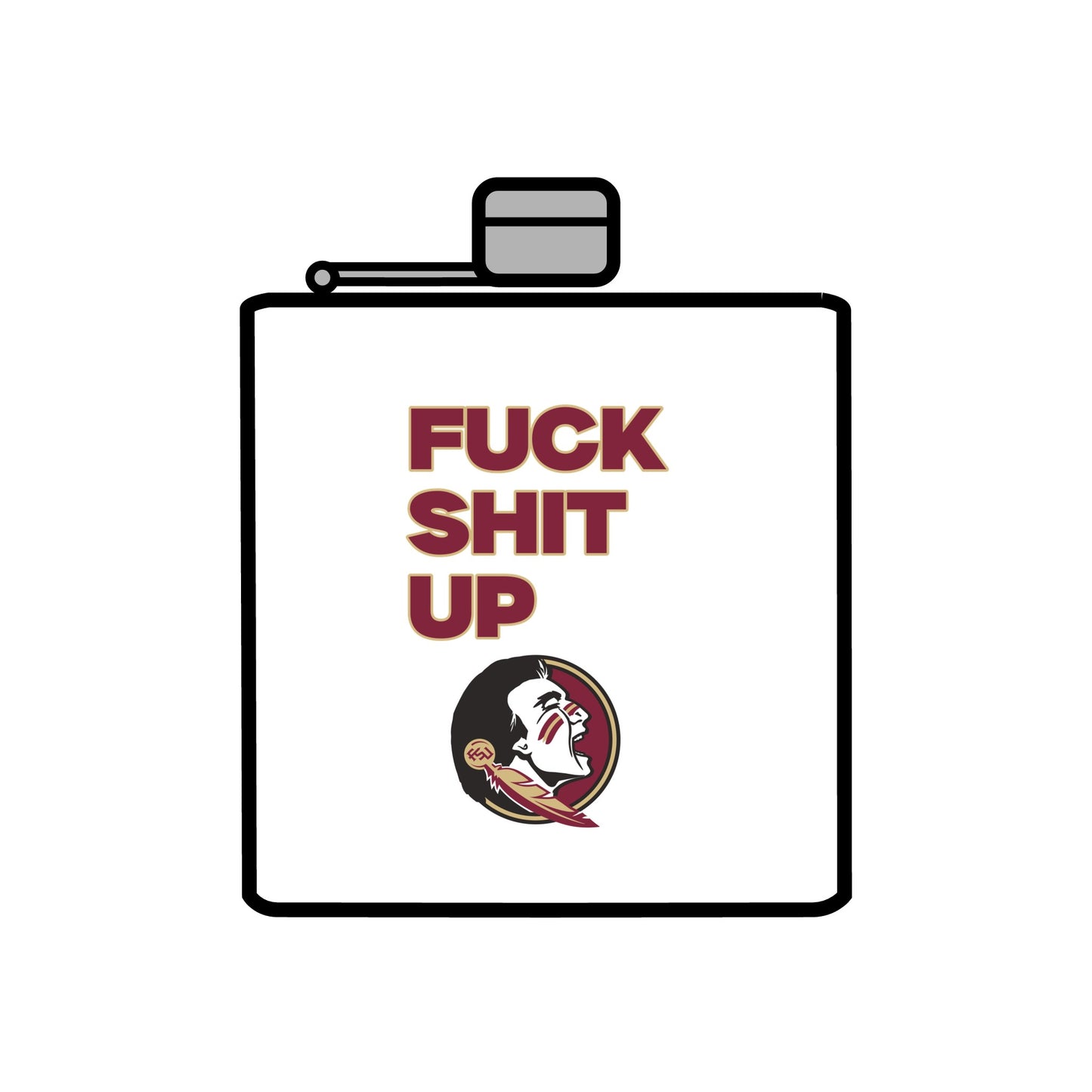 FSU Stailness steel flask