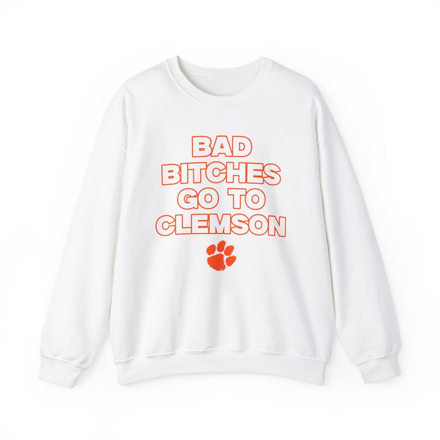 B.B Go to Clemson Crewneck