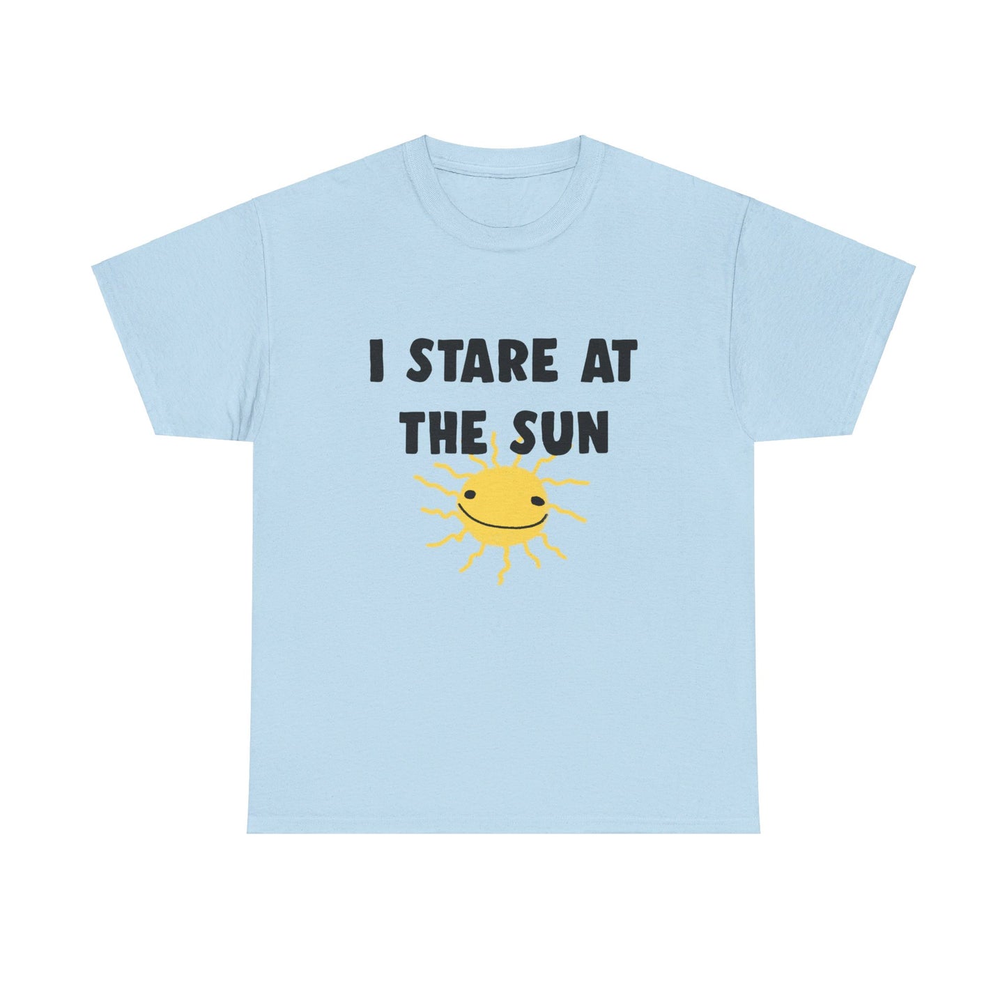 I stare at the sun shirt