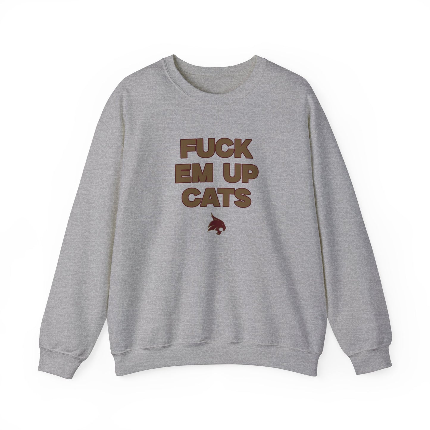 F Em Up Cats Crewneck