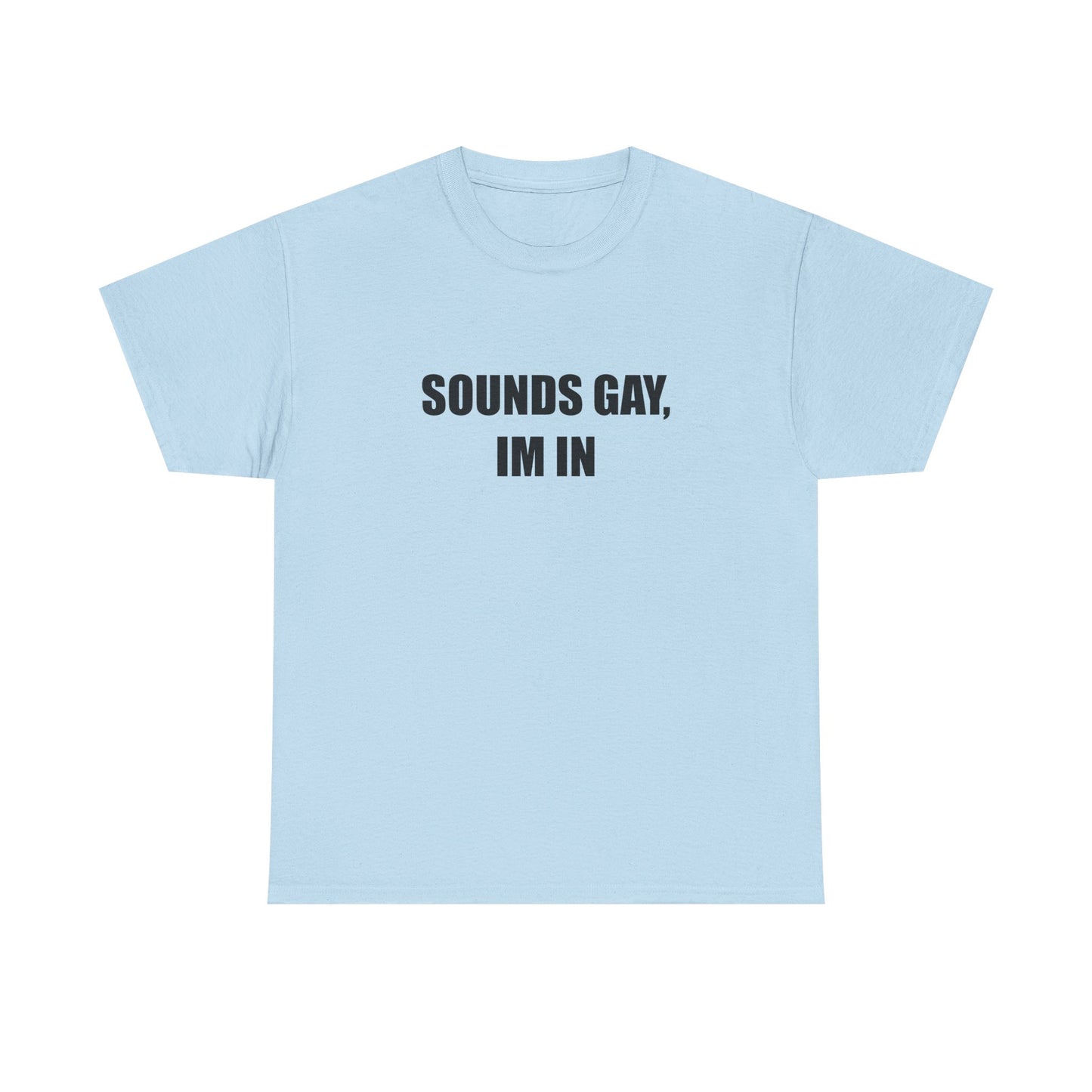 Sounds Gay, Im in Tshirt
