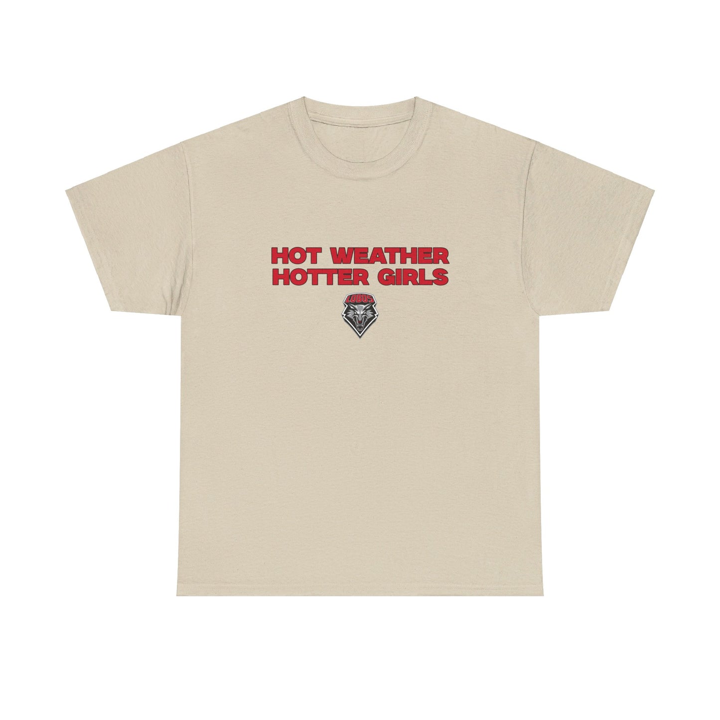 Hot weather hotter girls shirt