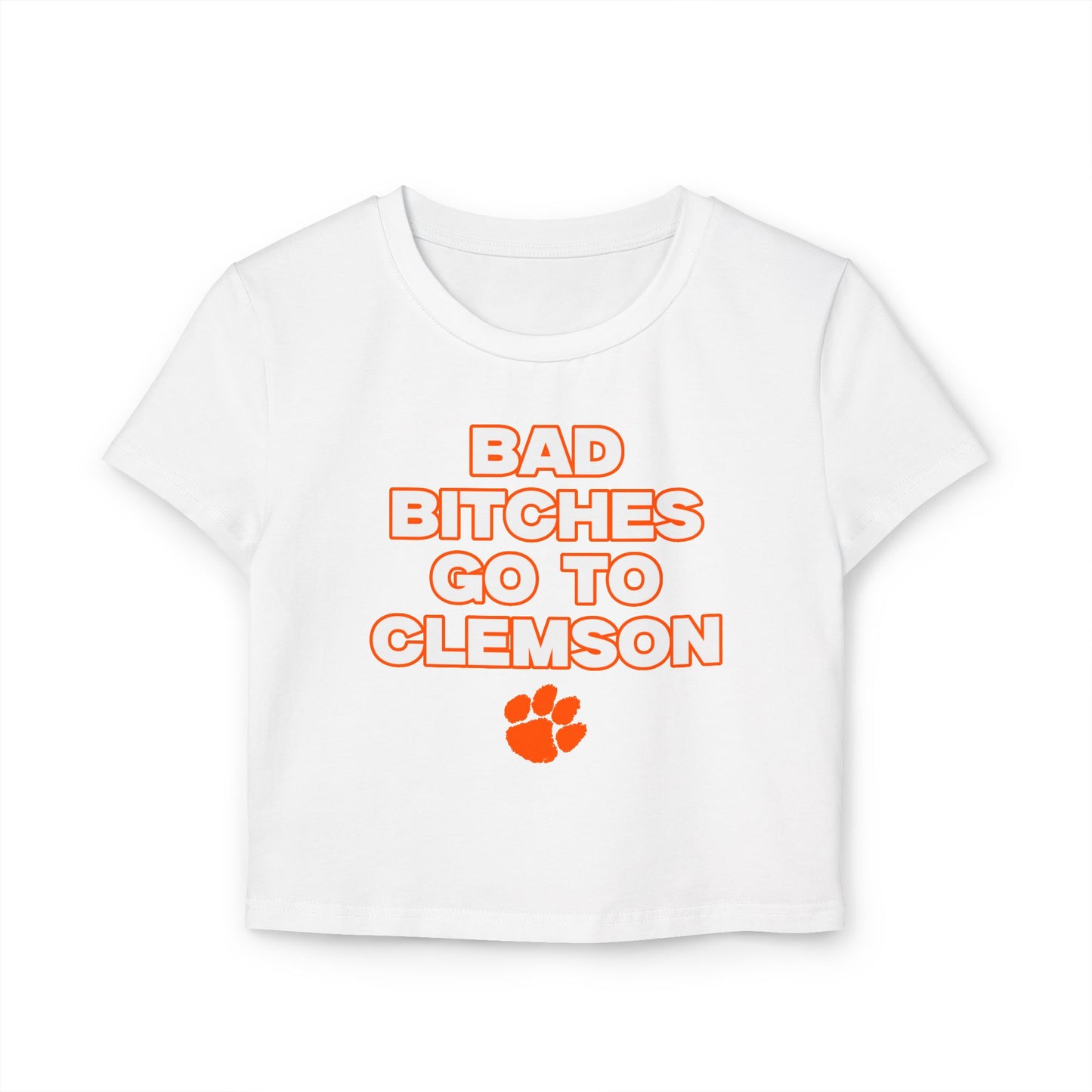 BB Go to clemson baby tee