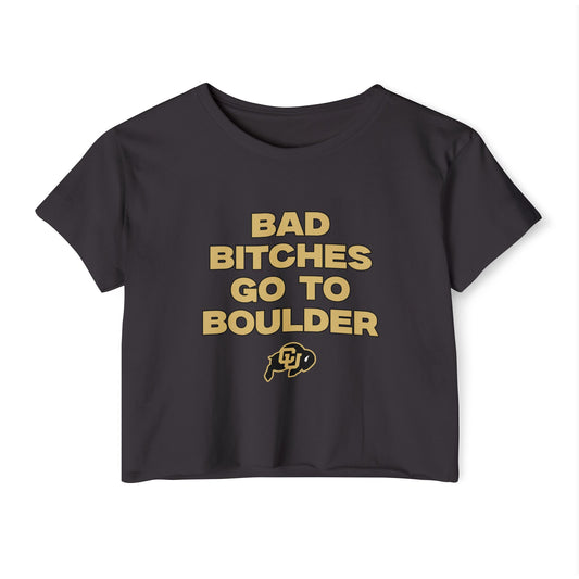 BB go to Boulder Crop Top