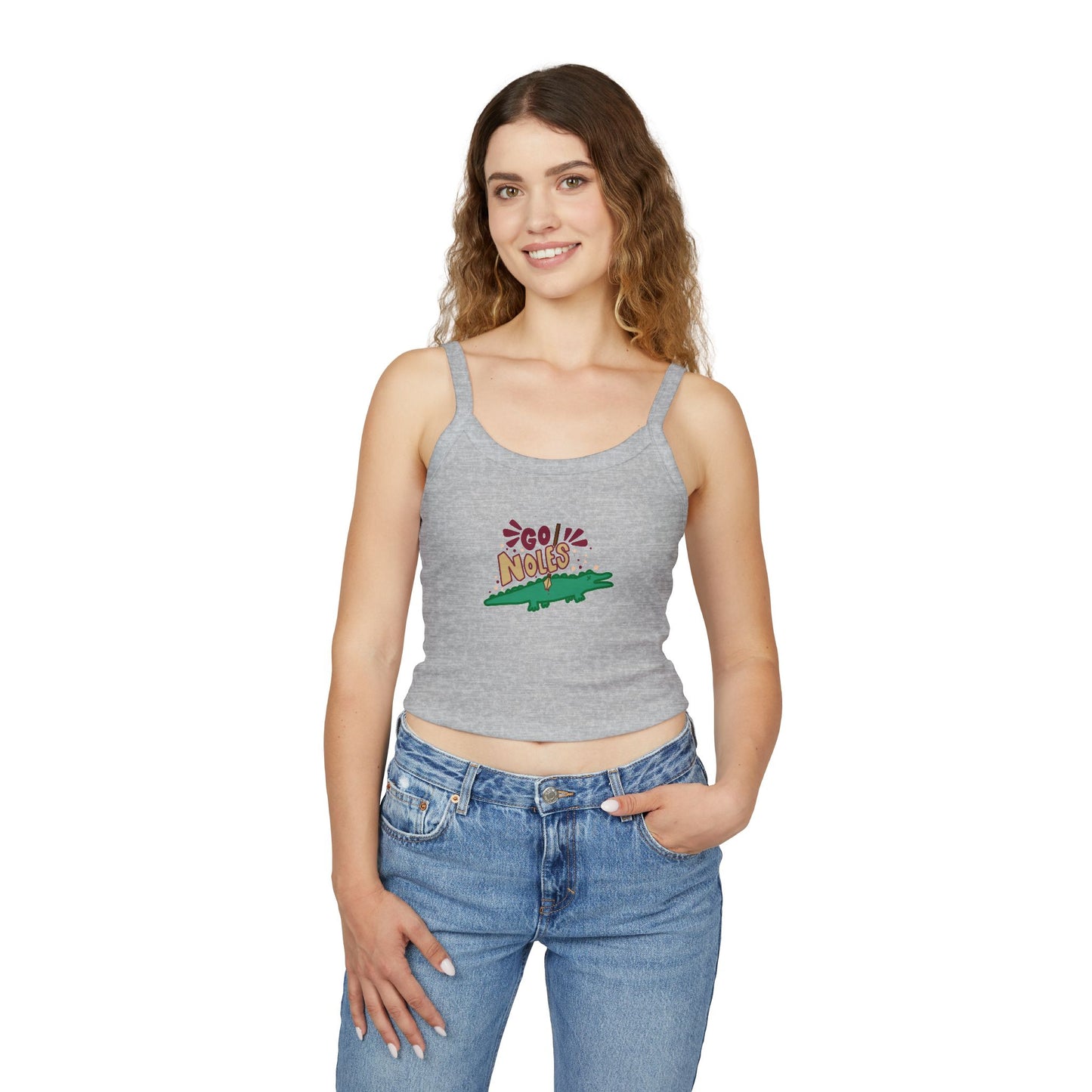 Gator Killer Doodle Spaghetti Strap Tank Top
