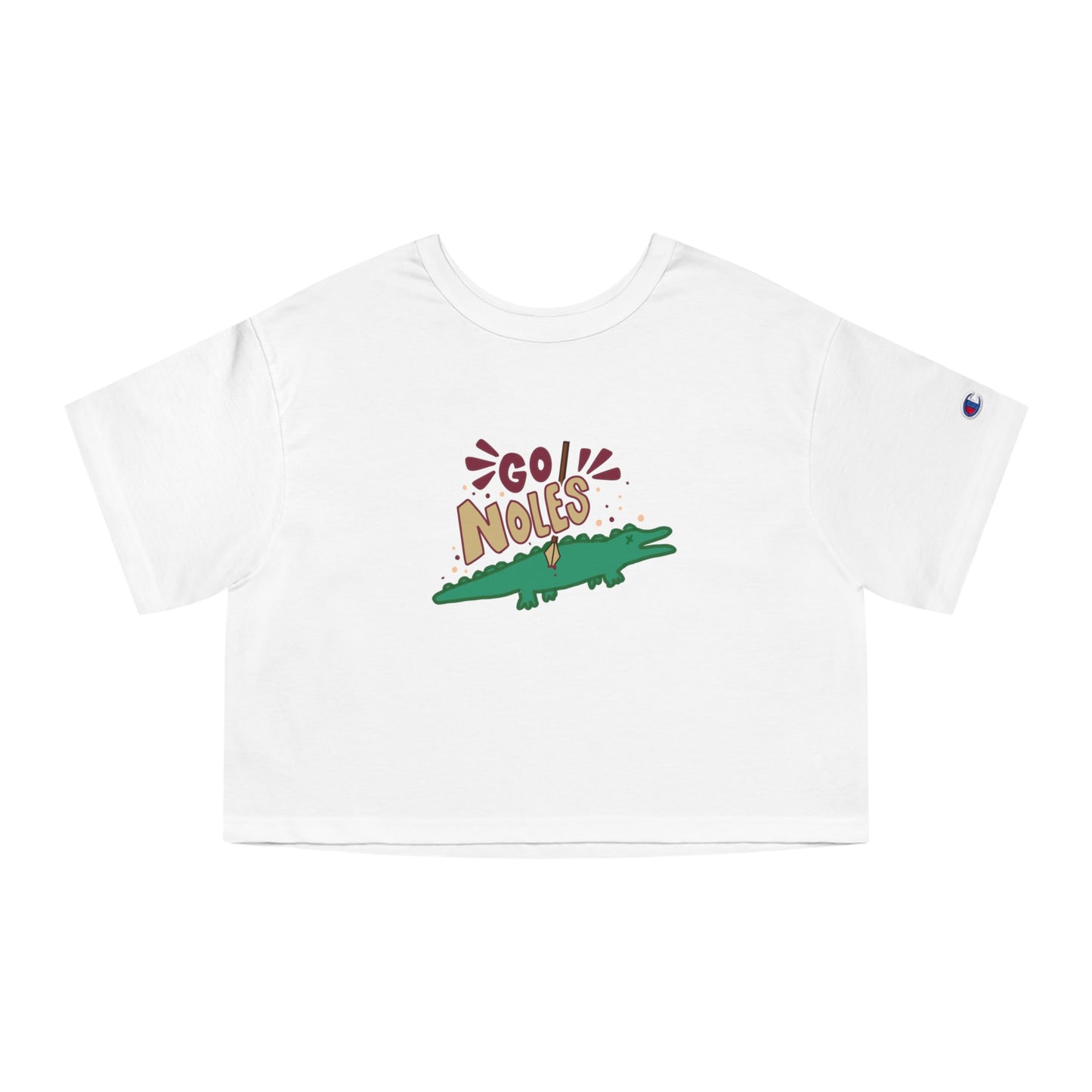 Gator killer crop top