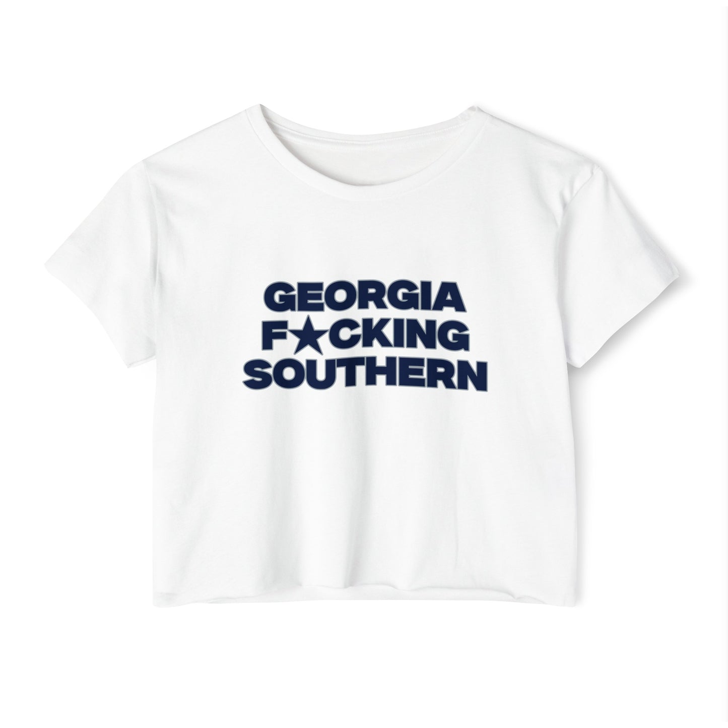 Georgia F****** Southern Crop Top