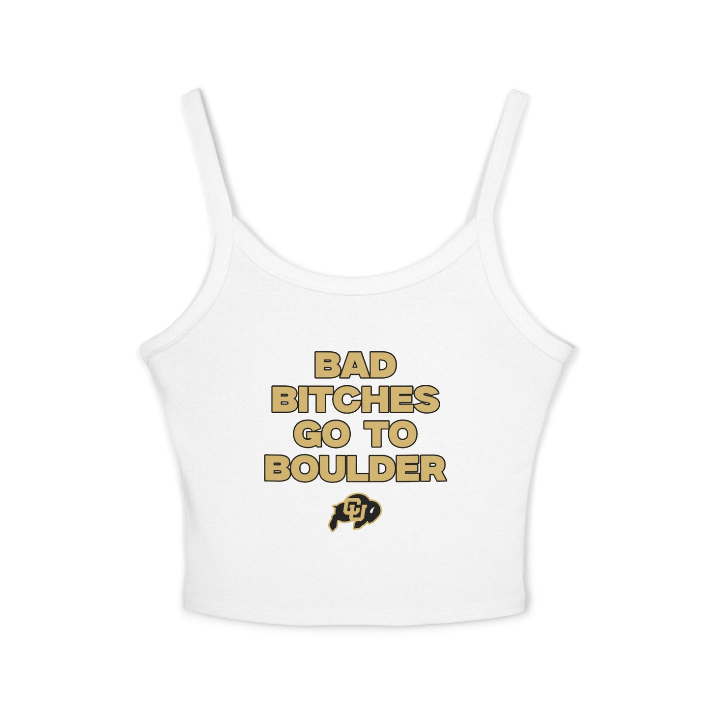 BB go to Boulder Spaghetti Strap Tank Top