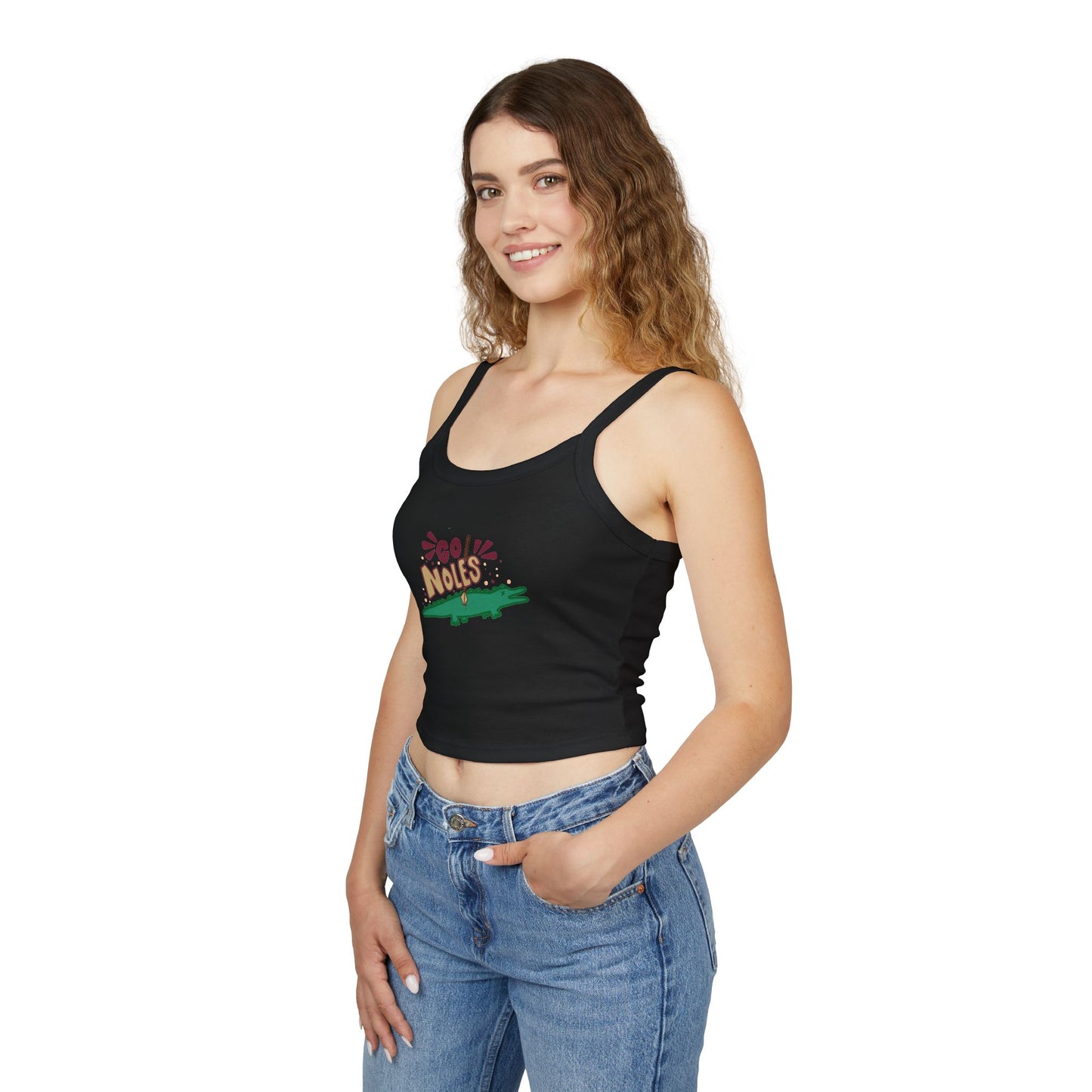 Gator Killer Doodle Spaghetti Strap Tank Top