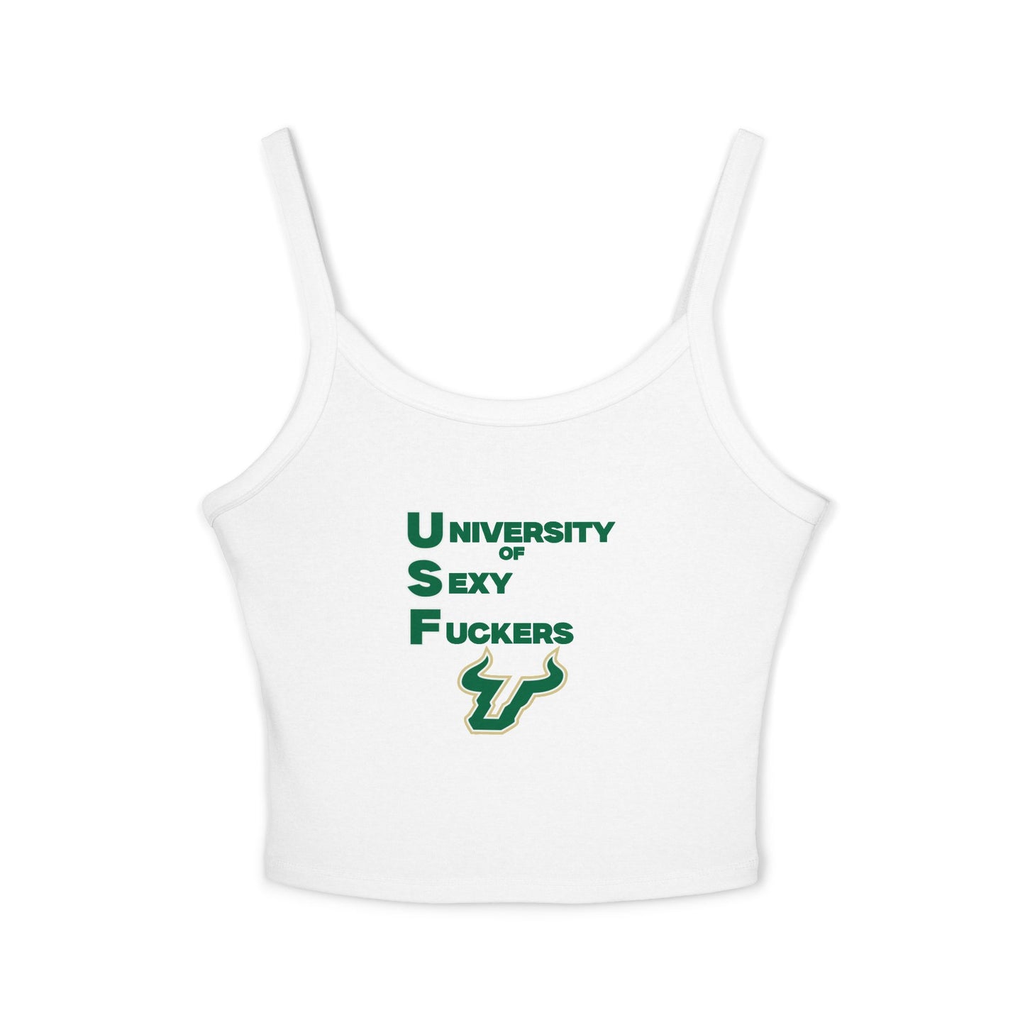 USF Sexy MF's Spaghetti Strap Tank Top