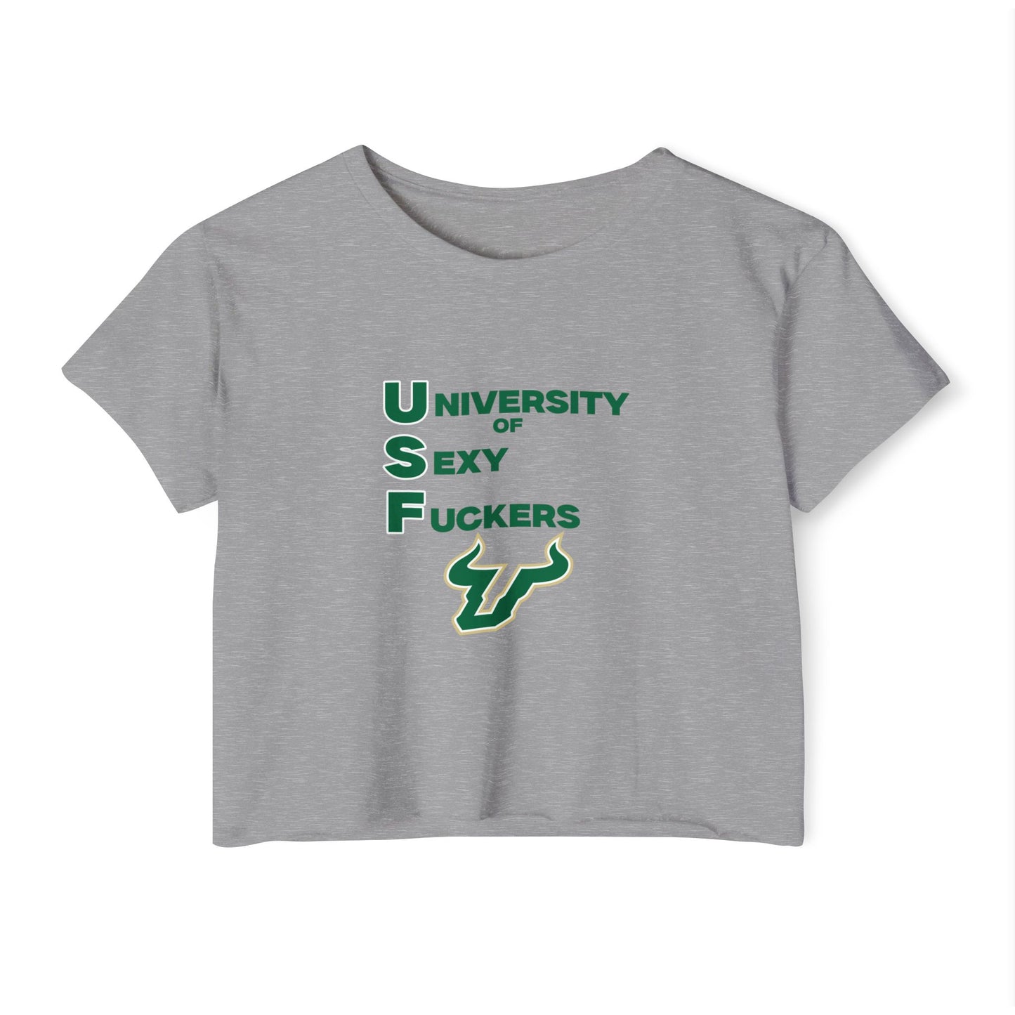 USF Sexy MF Crop Top