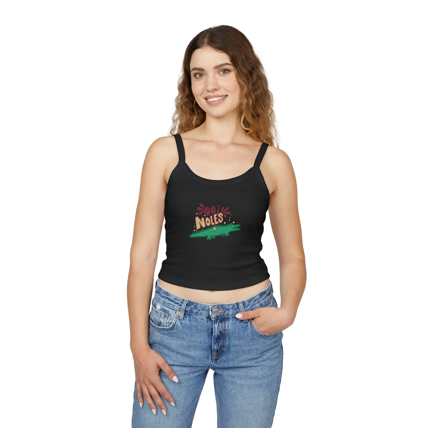 Gator Killer Doodle Spaghetti Strap Tank Top