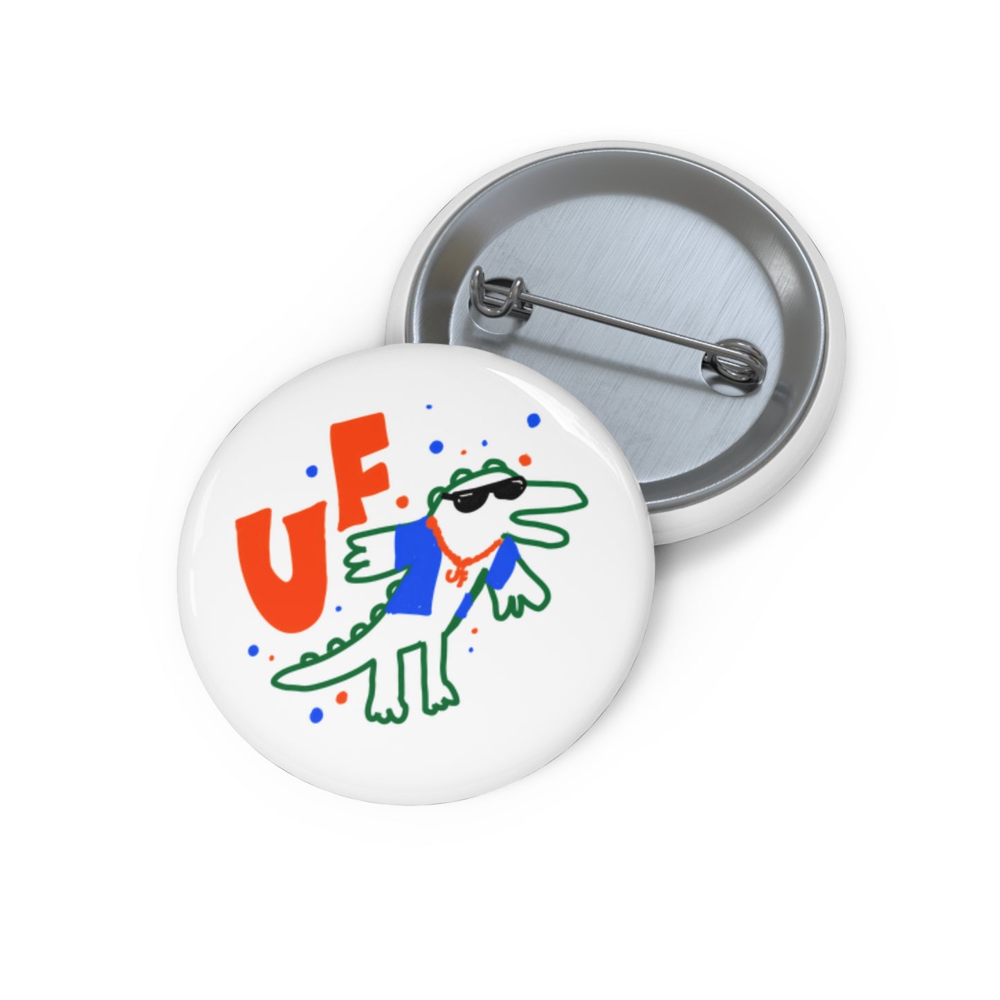 UF Doodle Gator Button