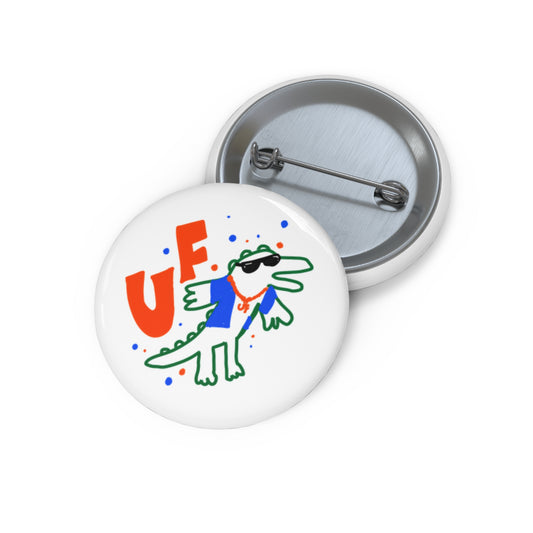 UF Doodle Gator Button