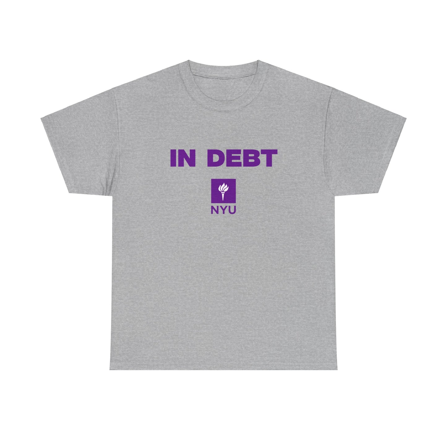 In debt shirt